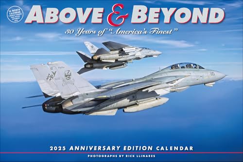 Above & Beyond Deluxe Wall Calendar 2025 von Carousel Calendars