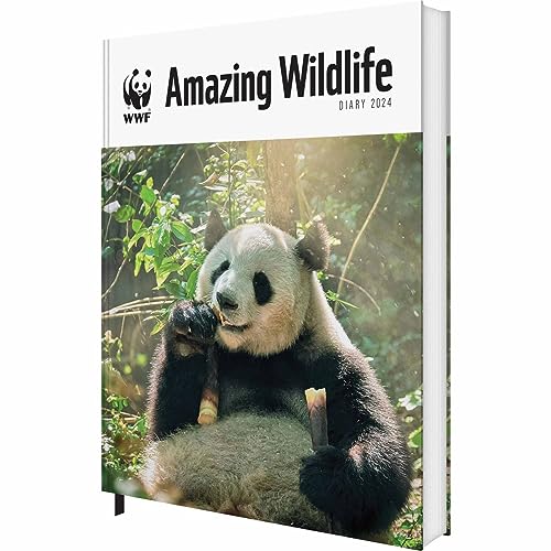 CAROUSEL CALENDARS WWF Amazing Wildlife Deluxe Tagebuch 2024 von Carousel Calendars
