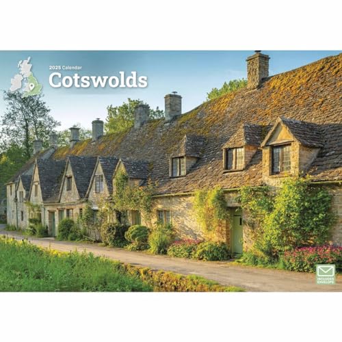 Cotswolds A4 Calendar 2025 von Carousel Calendars