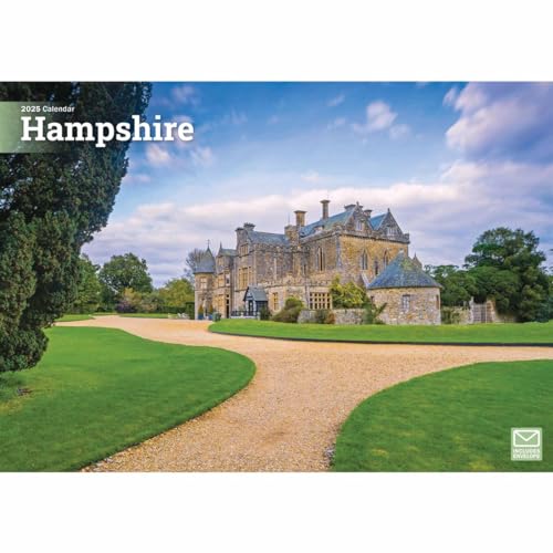 Hampshire A4 Calendar 2025 Hampshire A4 Calendar 2025 von Carousel Calendars