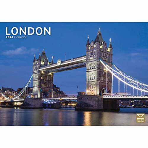 LONDON A4 CALENDAR 2024 von Carousel Calendars