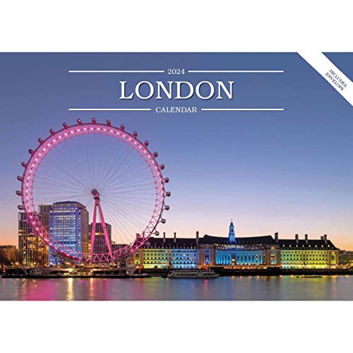LONDON A5 CALENDAR 2024 von Carousel Calendars