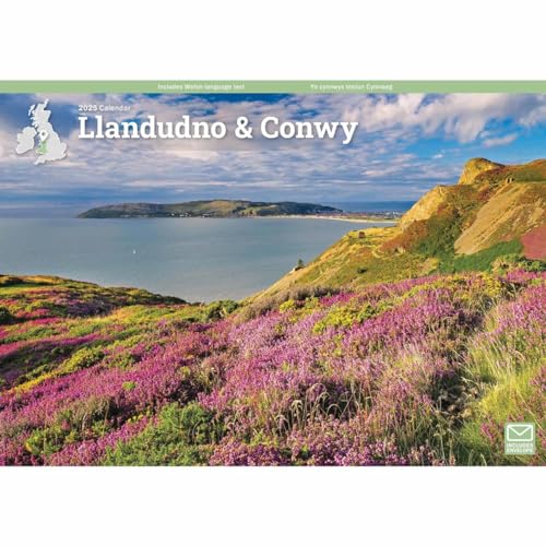 Llandudno and Conwy A4 Calendar 2025 von Carousel Calendars