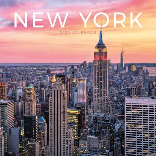 New York Square Mini Calendar 2025 New York Square Mini Calendar 2025 von Carousel Calendars
