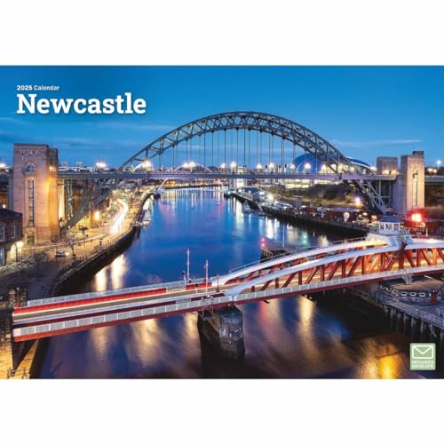 Newcastle A4 Calendar 2025 von Carousel Calendars