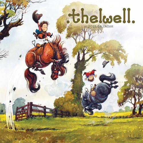 Thelwell Wiro Wall Calendar 2025 von Carousel Calendars