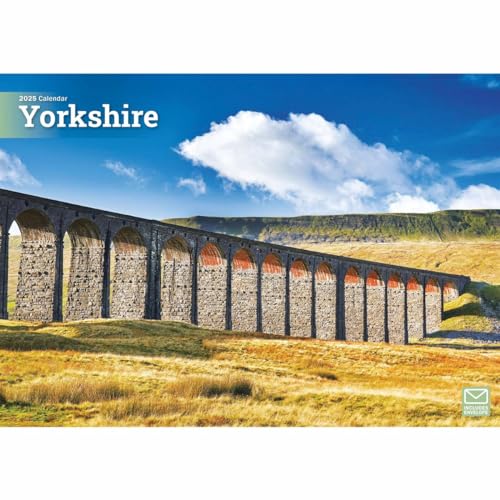 Yorkshire A4 Calendar 2025 von Carousel Calendars