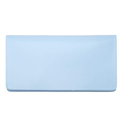Baby Blau Vinyl Checkbook Cover von Carousel Checks Inc.