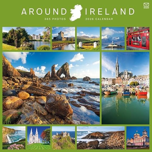 Carousel Worldwide, Around Ireland Wandkalender 2026, quadratisch Carousel Worldwide, Around Ireland Wandkalender 2026, quadratisch von Carousel Worldwide