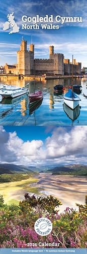 Carousel Worldwide, Dünner Wandkalender 2026 North Wales Carousel Worldwide, Dünner Wandkalender 2026 North Wales von Carousel Worldwide