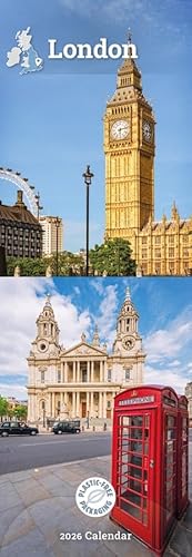 Carousel Worldwide, London 2026 Schmaler Wandkalender Carousel Worldwide, London 2026 Schmaler Wandkalender von Carousel Worldwide