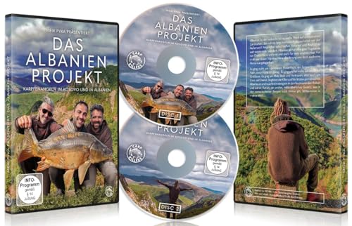 Carp Killers DVD Karpfenangeln Das Albanien Projekt - Angelfilm von Carp Killers