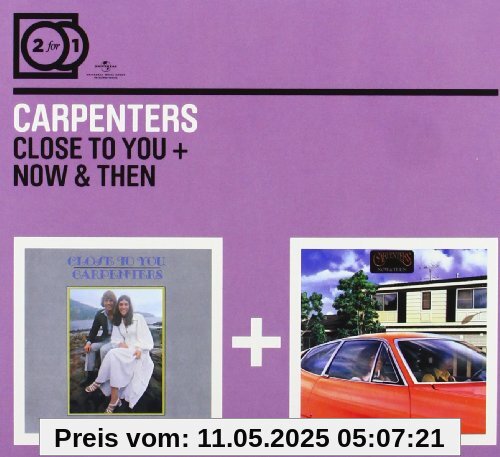 2 For 1: Close To You / Now & Then (Digipack ohne Booklet) von Carpenters