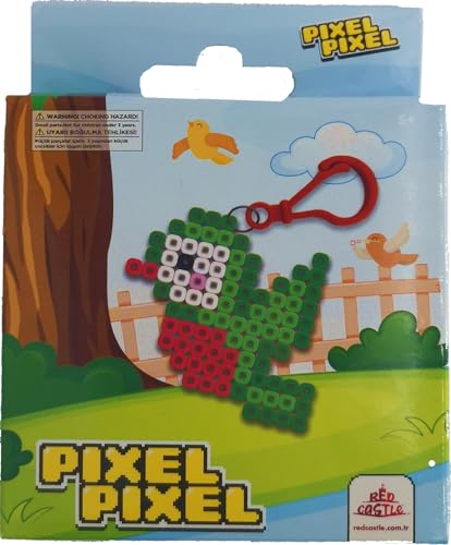 Bügelperlen-Set * VOGEL * mit passender Vorlage und Schlüsselanhänger // Kinder-DIY Steckperlen // perfekt als Mitbringsel kreatives Geschenk von Carpeta