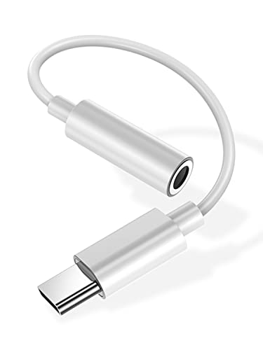 USB C zu 3.5mm auf Klinke Kopfhörer Adapter, USB Type C Aux Audio Adapter Kabel Kopfhörer Konverter für Samsung S22/S21/S20/Ultra Note 20/Note10,Huawei P40/P30 Pro/P20/P20 Pro,Pixel 4/3/2/XL,Xiaomi 10 von Carphone Warehouse