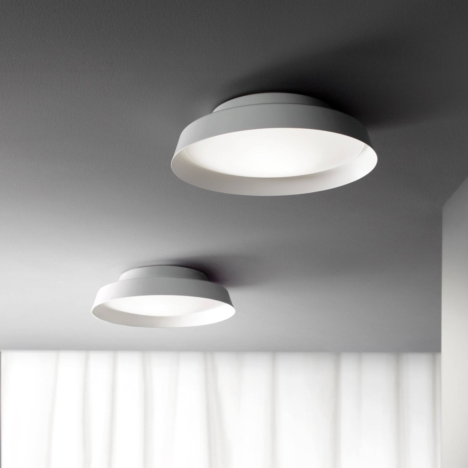 LED-Deckenleuchte Boop! Ø54cm weiß/weiß LED-Deckenleuchte Boop! Ø54cm weiß/weiß von Carpyen