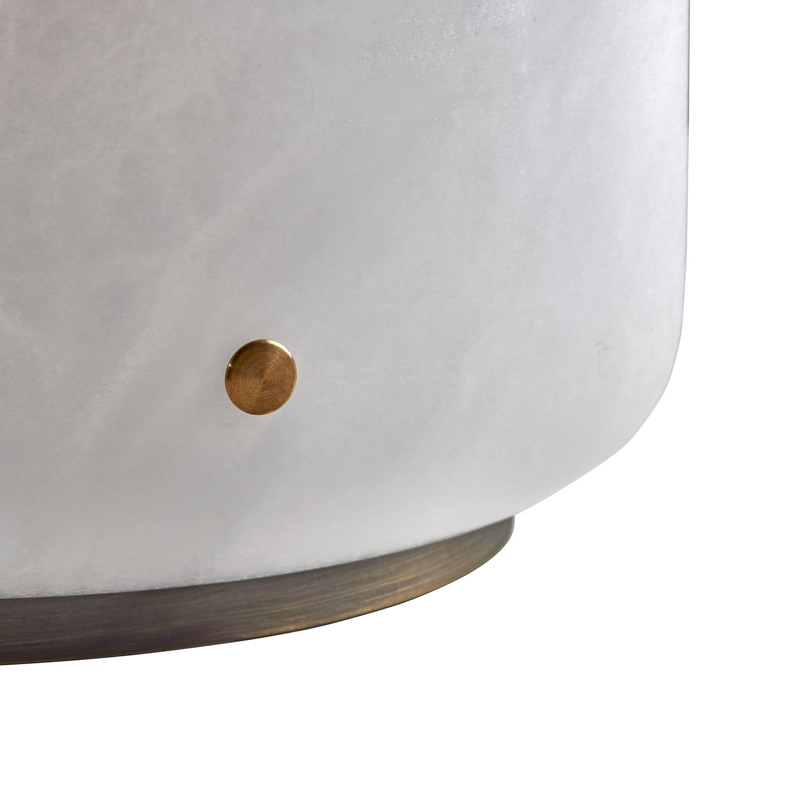 LED-Tischleuchte Capsule aus Alabaster Höhe 25,2cm von Carpyen