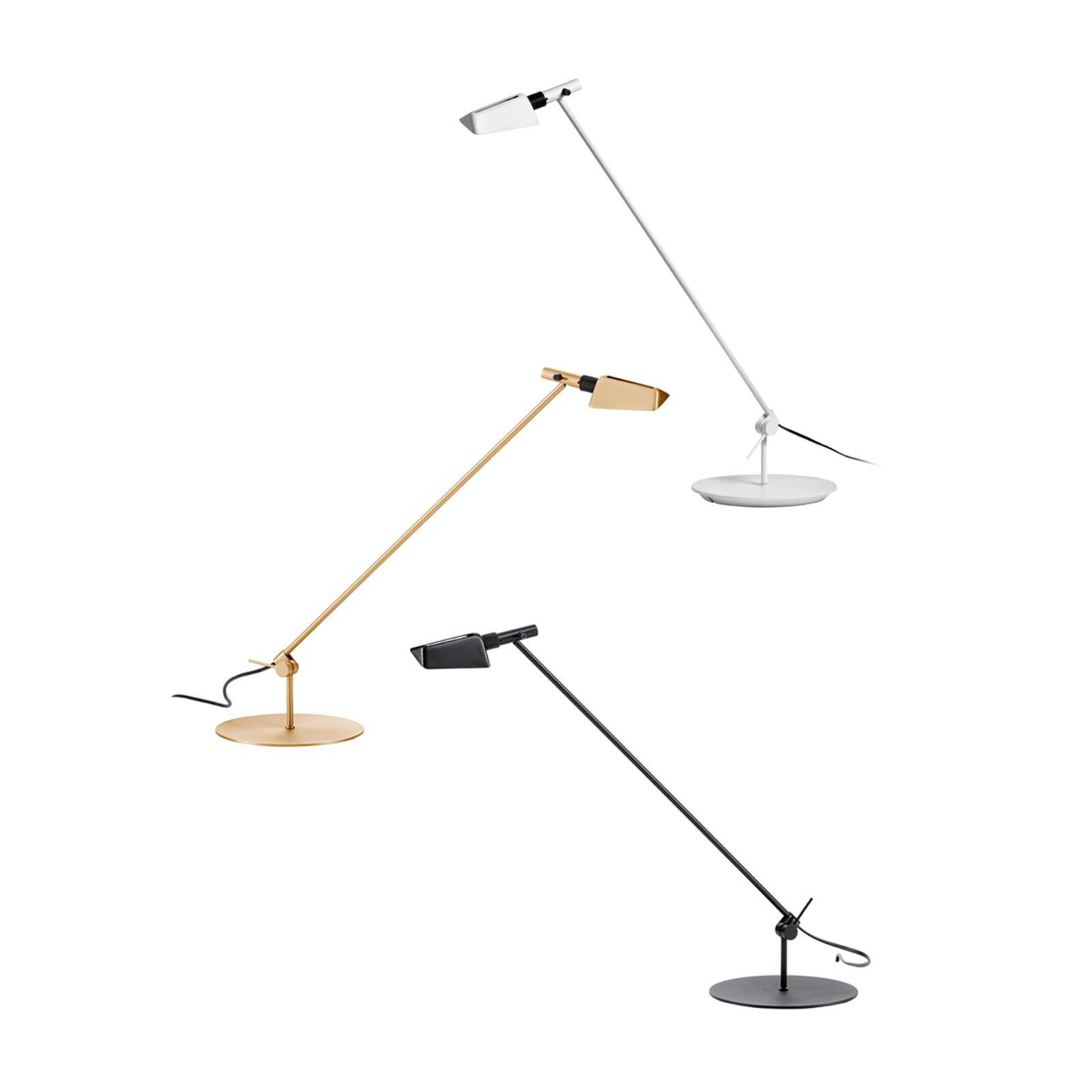 LED-Tischleuchte Tema, justierbar, schwarz LED-Tischleuchte Tema, justierbar, schwarz von Carpyen
