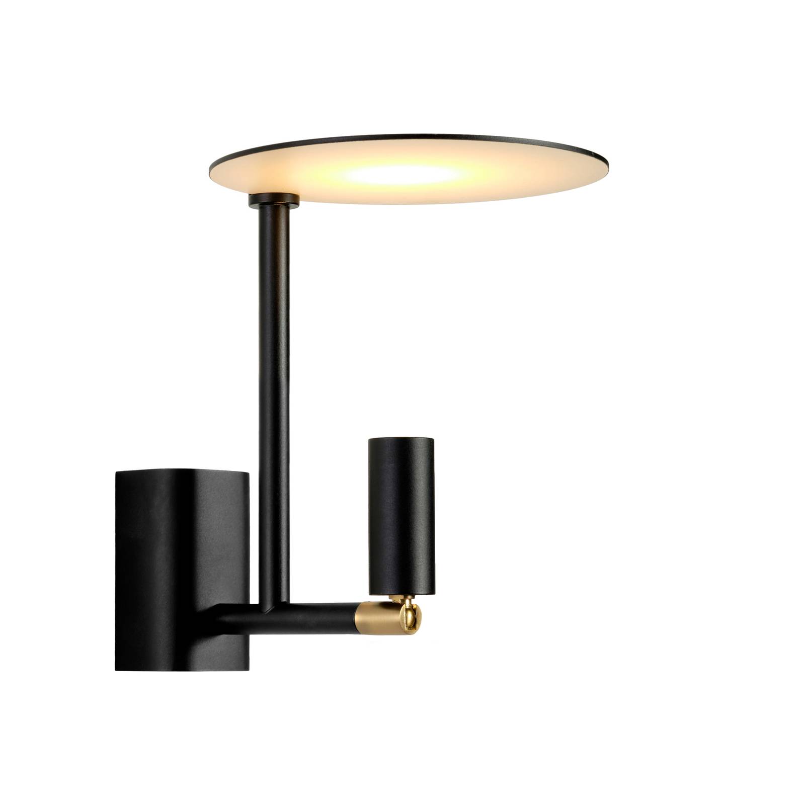 LED-Wandlampe Kelly, Spot ausrichtbar schwarz/gold LED-Wandlampe Kelly, Spot ausrichtbar schwarz/gold von Carpyen