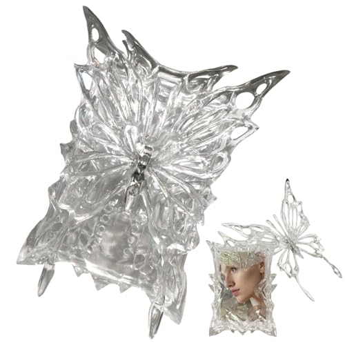Kpop Photocard Holder Photocard Holder Kpop Keychain Fotokarten Hüllen Kpop Photocard Holder Photocard Holder Kpop Transparent Schmetterling Ausweishalter zum Schutz Photocard Holder ID Card Holder von Carreneu