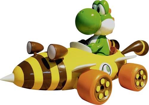 Carrera RC 370181065 Mario Kart Bumble V, Yoshi 1:18 RC Einsteiger Modellauto Elektro Straßenmodell von Carrera RC