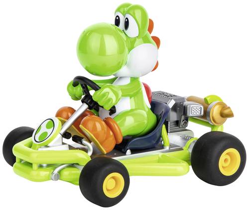 Carrera RC 370200988 Pipe Kart, Yoshi RC Einsteiger Modellauto Elektro Rennwagen von Carrera RC