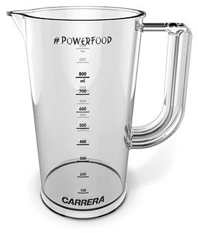 16016012 Messbecher Stabmixer-Zubehör transparent von Carrera