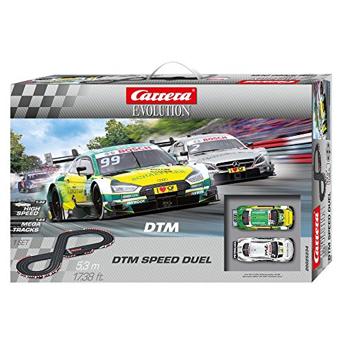 Carrera 20025234 -Evolution DTM Speed Duel Autorennbahn Set von Carrera