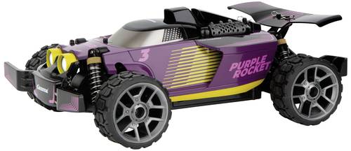 Carrera 370183025 Purple Rocket 1:18 RC Einsteiger Modellauto Elektro Buggy Allradantrieb (4WD) von Carrera