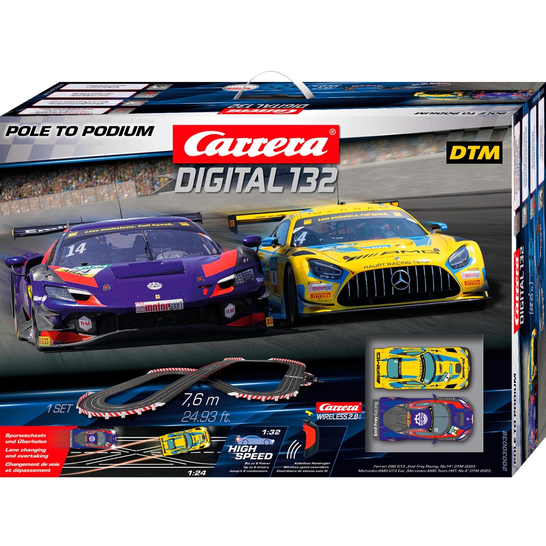 DIGTITAL 132 Pole to Podium, Rennbahn DIGTITAL 132 Pole to Podium, Rennbahn von Carrera