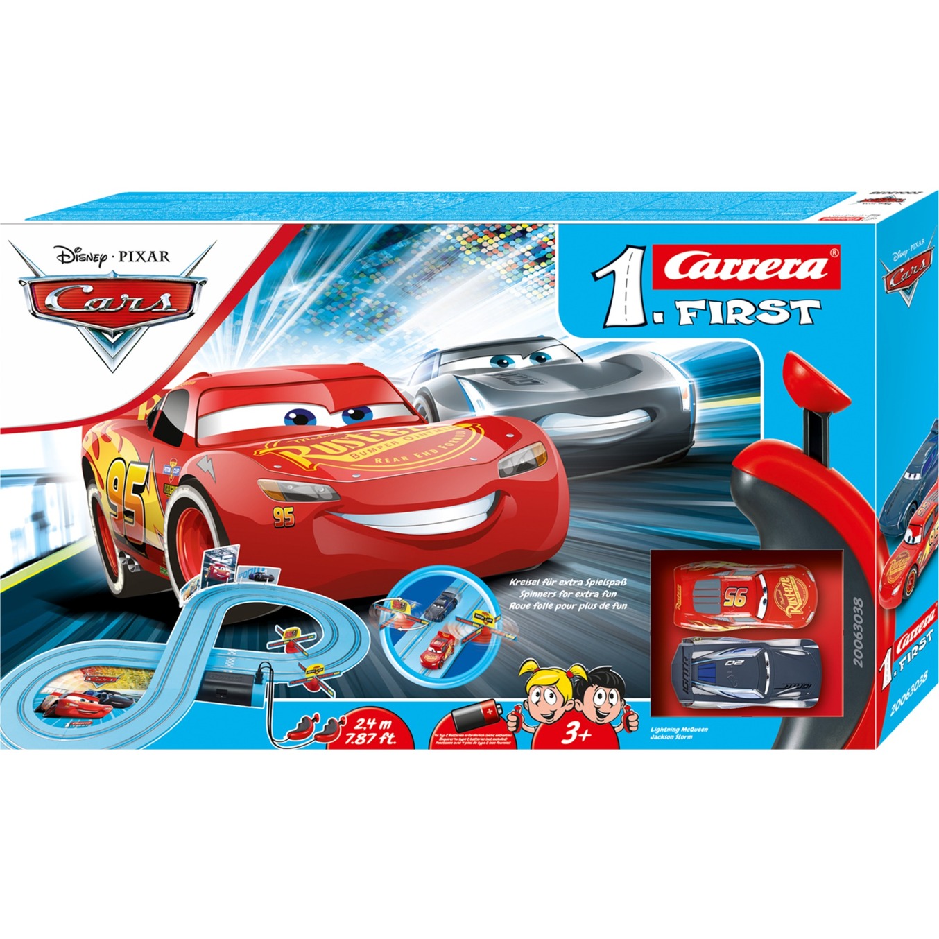 FIRST Disney Pixar Cars - Power Duell, Rennbahn FIRST Disney Pixar Cars - Power Duell, Rennbahn von Carrera