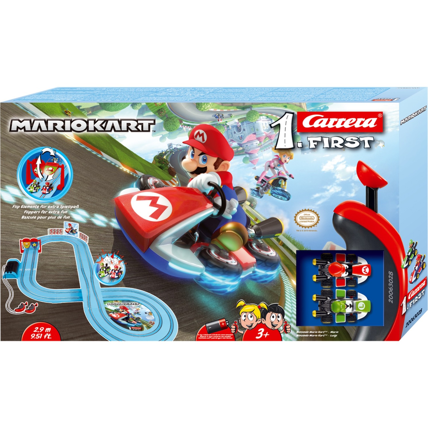 FIRST Nintendo Mario Kart, Rennbahn von Carrera