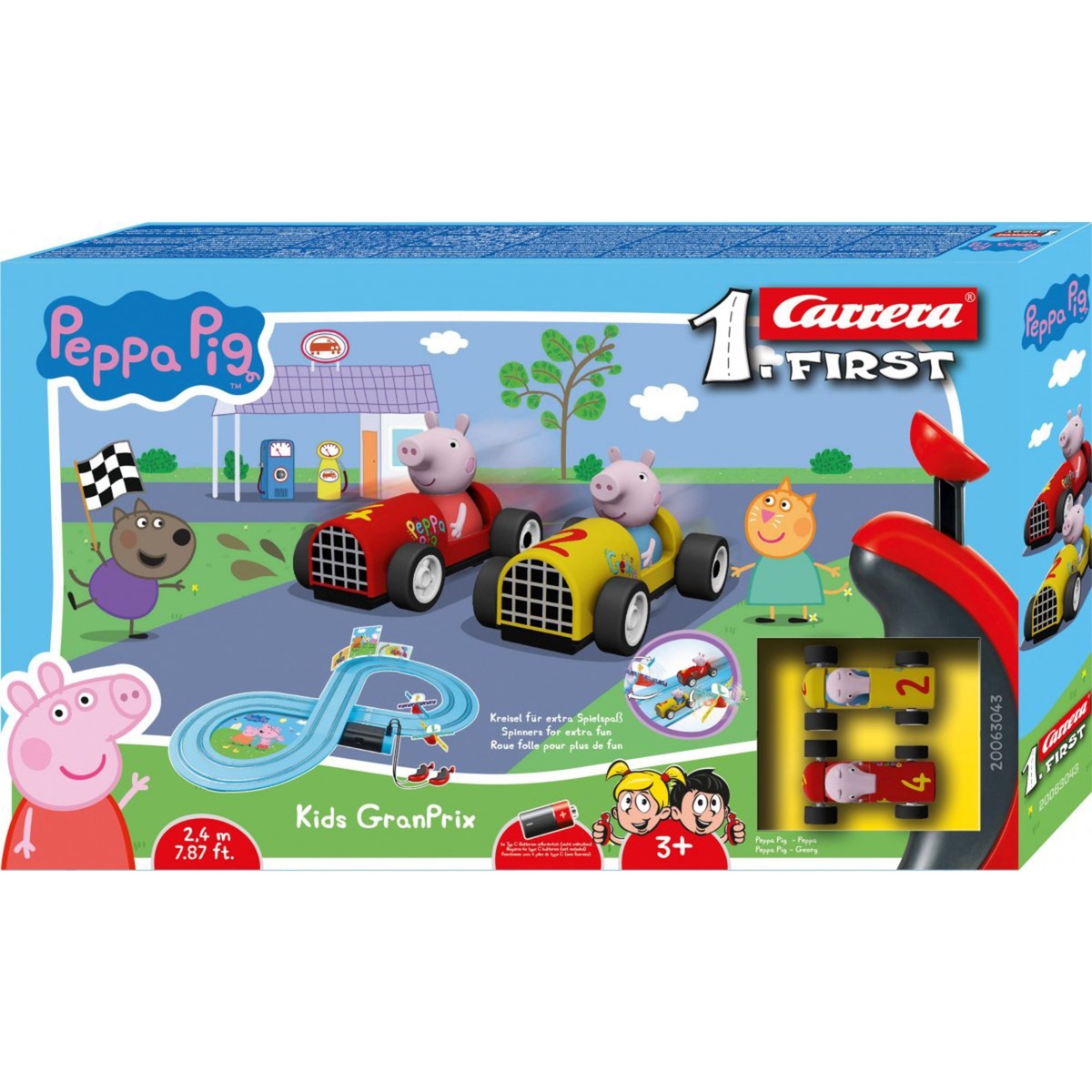 FIRST Peppa Pig - Kids GranPrix, Rennbahn FIRST Peppa Pig - Kids GranPrix, Rennbahn von Carrera