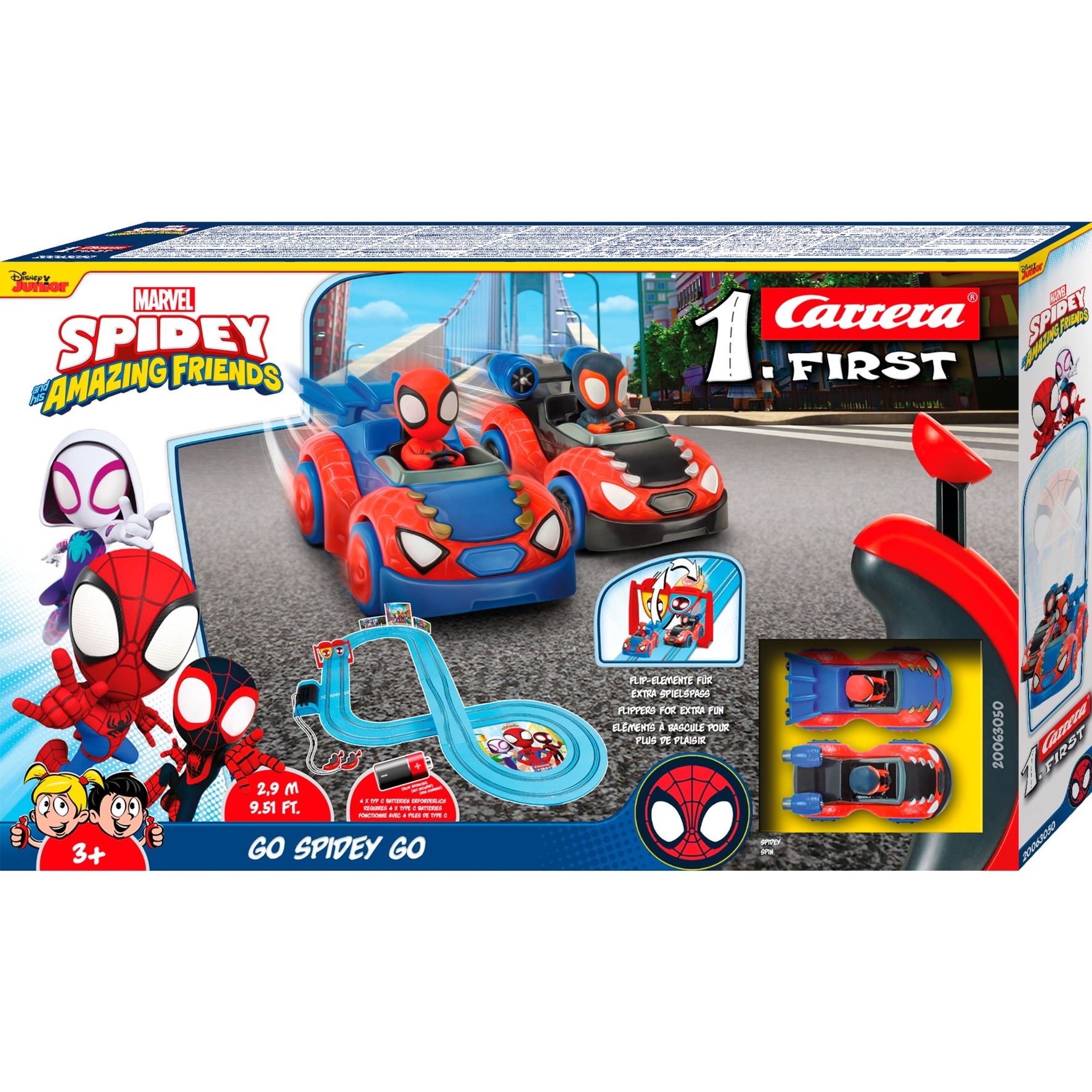 FIRST Spidey - Go Spidey Go!, Rennbahn FIRST Spidey - Go Spidey Go!, Rennbahn von Carrera