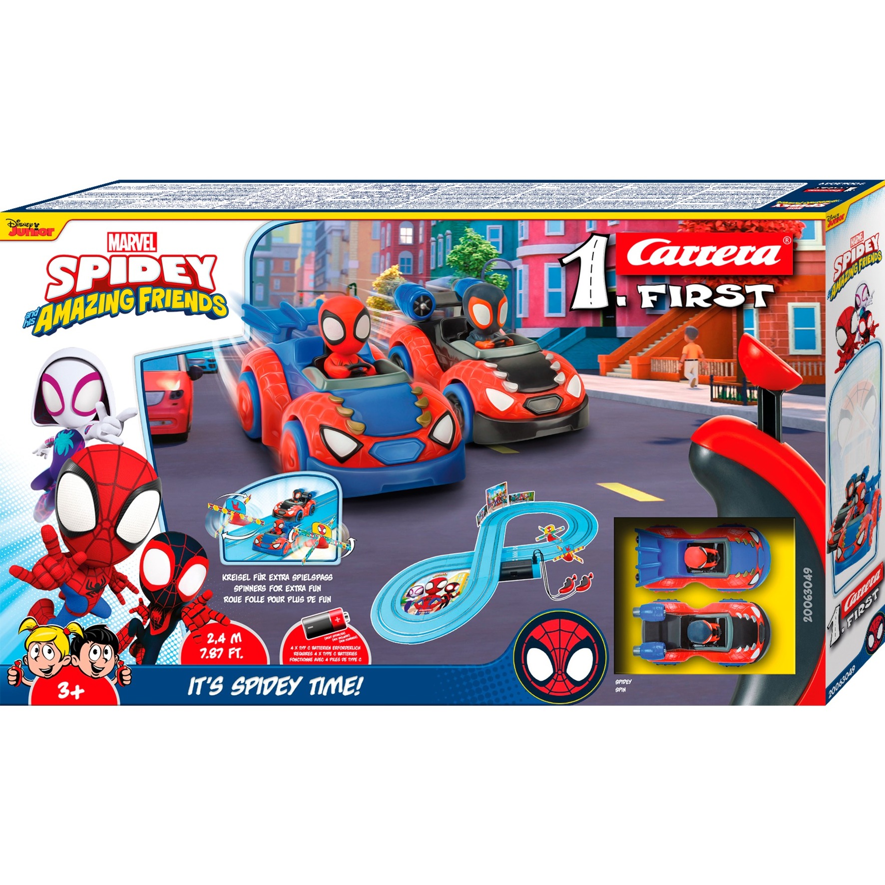 FIRST Spidey - It''s Spidey Time!, Rennbahn FIRST Spidey - It''s Spidey Time!, Rennbahn von Carrera
