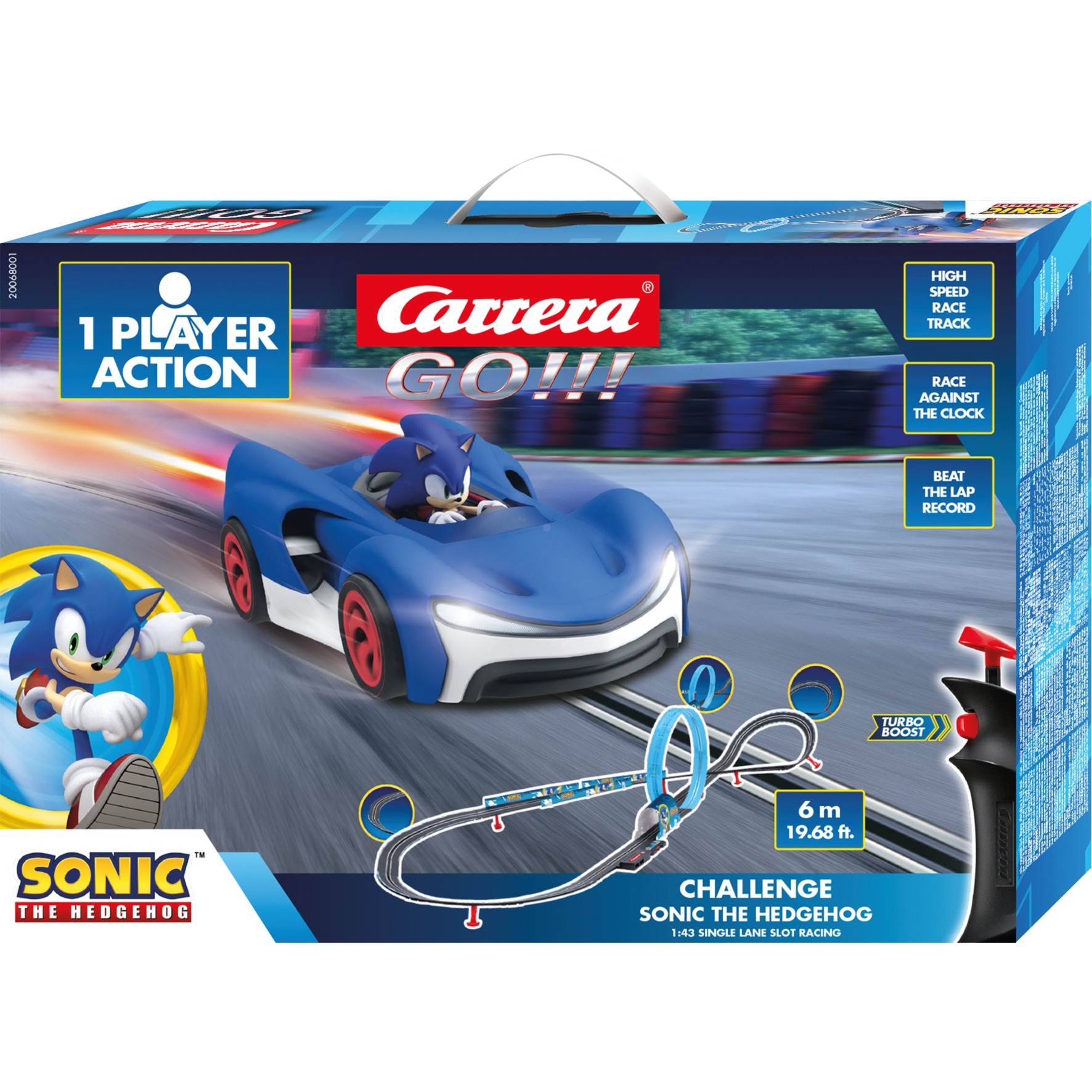 GO!!! Carrera Challenge - Sonic, Rennbahn GO!!! Carrera Challenge - Sonic, Rennbahn von Carrera