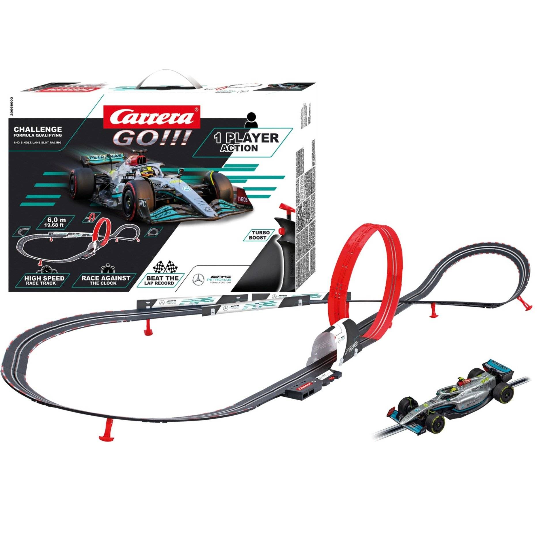 GO!!! Challenge - Formula Qualifying, Rennbahn GO!!! Challenge - Formula Qualifying, Rennbahn von Carrera