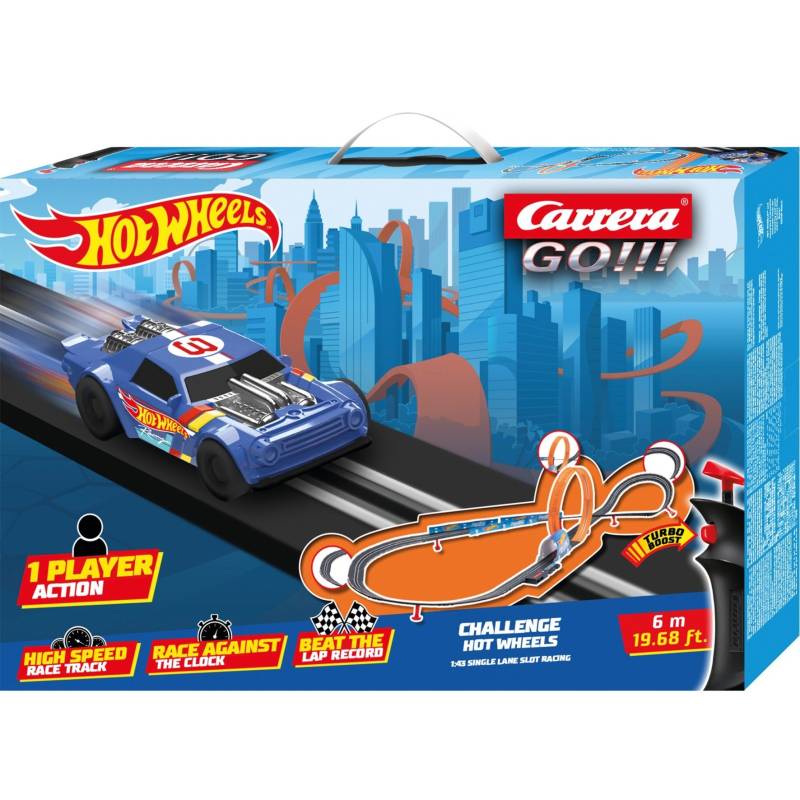 GO!!! Challenge - Hot Wheels, Rennbahn von Carrera