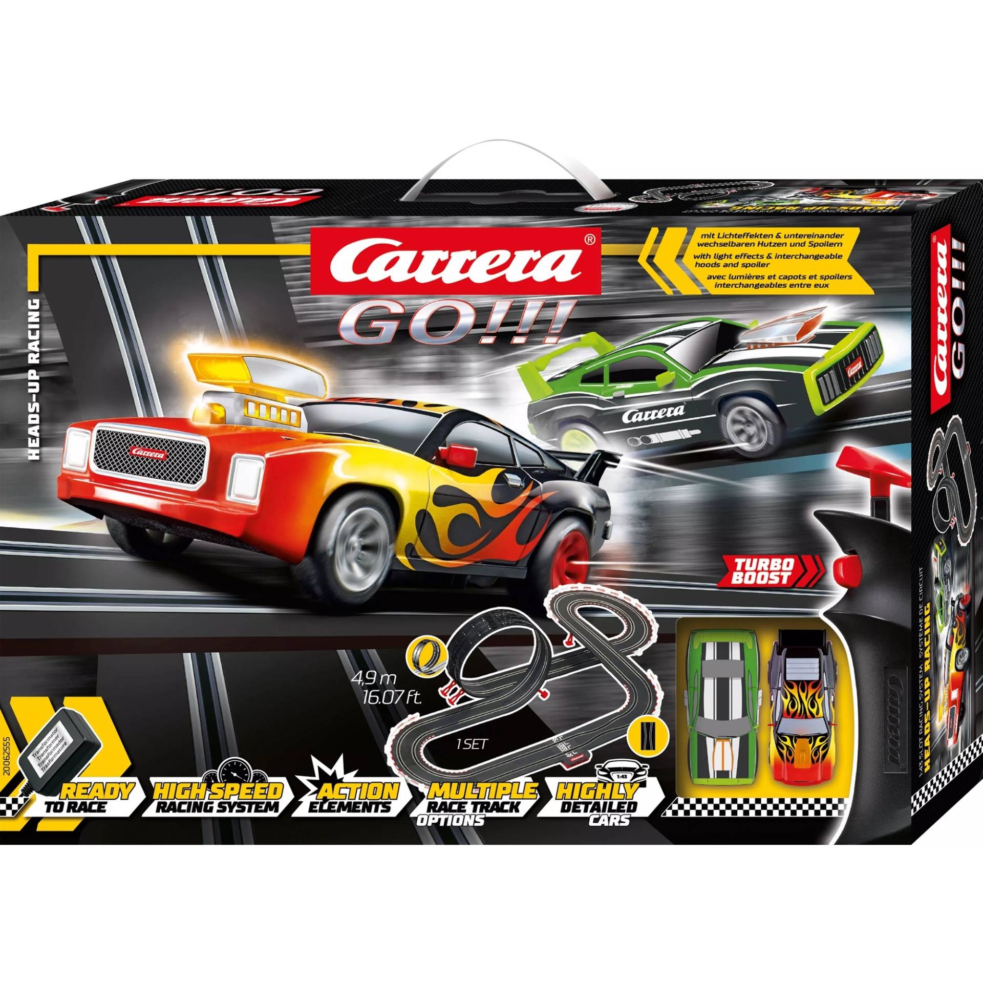 GO!!! Heads-Up Racing, Rennbahn GO!!! Heads-Up Racing, Rennbahn von Carrera