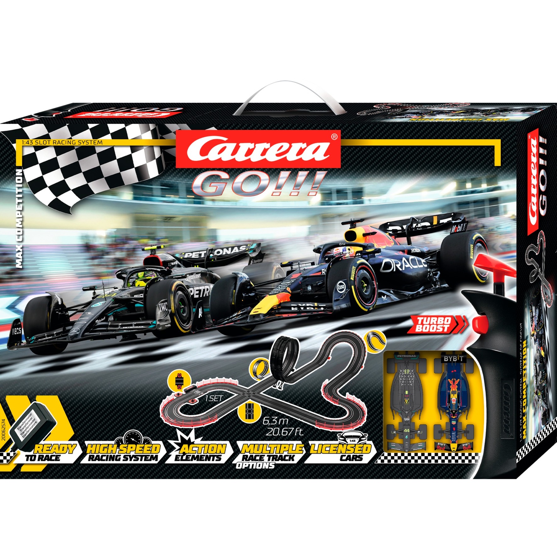 GO!!! Max Competition, Rennbahn GO!!! Max Competition, Rennbahn von Carrera