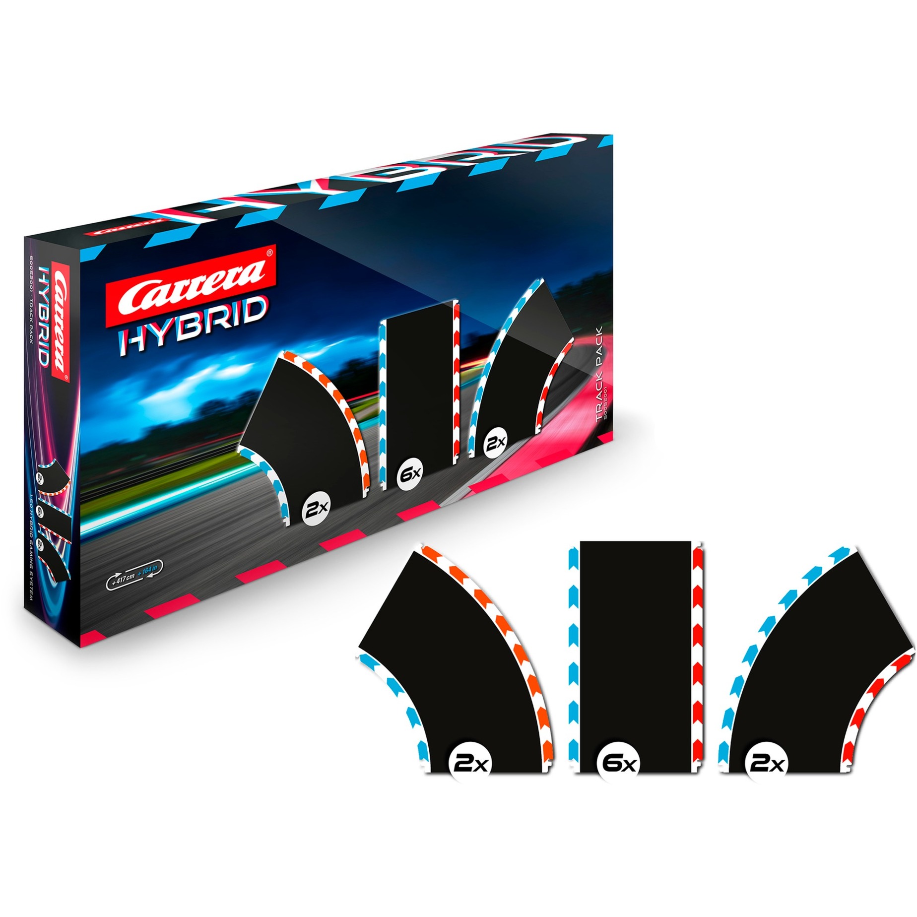 HYBRID Track Pack 1, Schiene HYBRID Track Pack 1, Schiene von Carrera