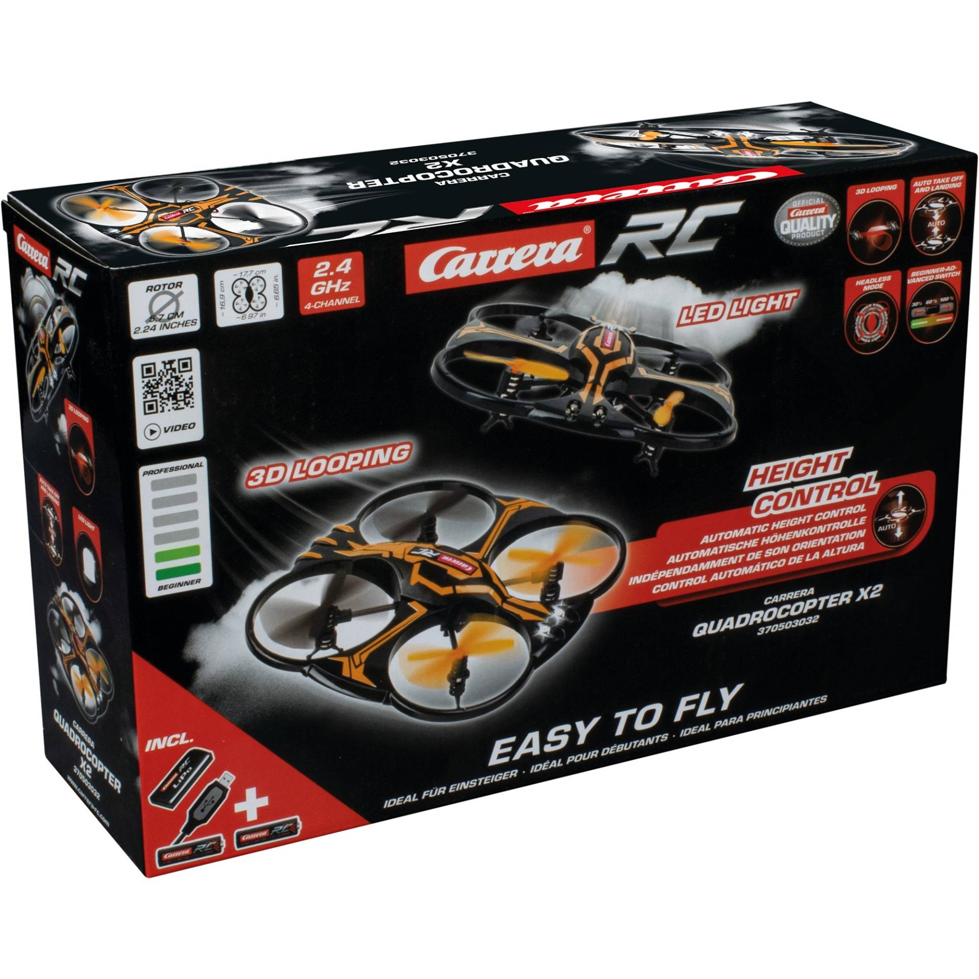 RC 2,4GHz Quadcopter X2 RC 2,4GHz Quadcopter X2 von Carrera