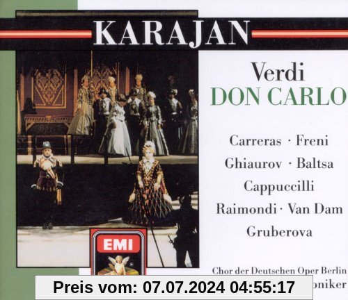 Verdi: Don Carlos (Gesamtaufnahme) (ital.) von Carreras