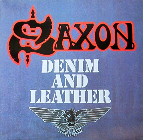 Denim And Leather - Saxon LP von Carrere