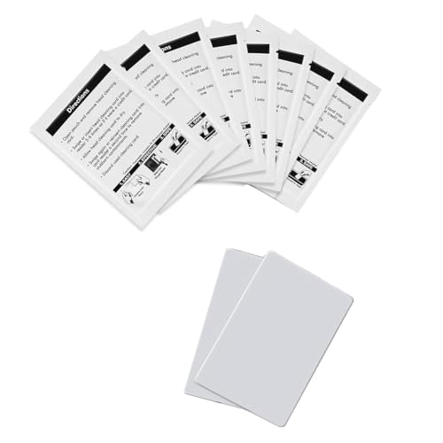 Carriere Etikettendrucker-Reinigungskarte für Label Writer Etikettendrucker 10er-Pack Ersatzzubehör von Carriere