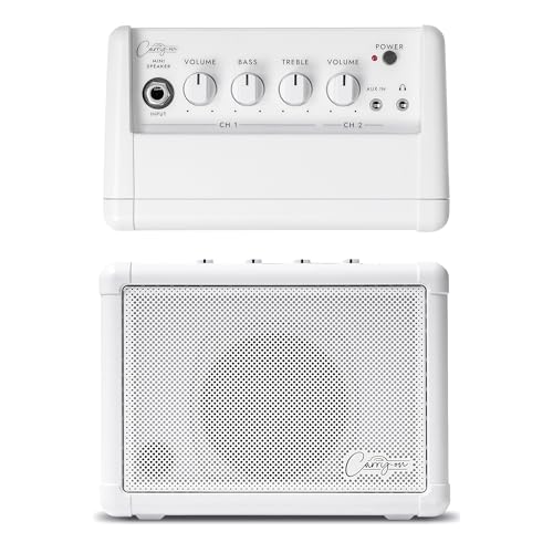Carry-on Mini-Lautsprecher, kompakt, 3 Watt, tragbarer Mini-Combo-Verstärker für Gitarre, Bass, Keys, elektronische Trommeln und Gesang Carry-on Mini-Lautsprecher, kompakt, 3 Watt, tragbarer Mini-Combo-Verstärker für Gitarre, Bass, Keys, elektronische Trommeln und Gesang von Carry-on