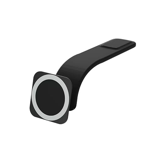 CarsMinders Magnetischer Aluminium-Autotelefonhalter, biegsamer ArmaturenbrettMagnetischer Autotelefonhalter für Armaturenbrett, Windschutzscheibe (schwarz und weiß) (schwarz) von CarsMinders