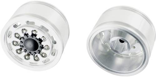Carson Modellsport 1:14 LKW Felgen Aluminium Langloch Silber 2St. Carson Modellsport 1:14 LKW Felgen Aluminium Langloch Silber 2St. von Carson Modellsport