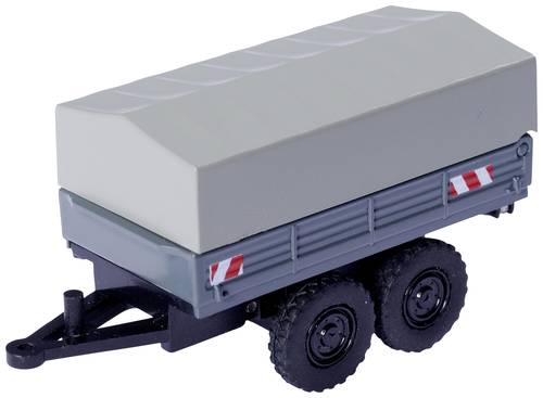 Carson Modellsport 1:87 Planenanhänger für Unimog 1:87 Modellauto-Anhänger von Carson Modellsport