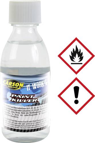 Carson Modellsport 500908113 Lackentferner Glasbehälter Inhalt 100ml Carson Modellsport 500908113 Lackentferner Glasbehälter Inhalt 100ml von Carson Modellsport